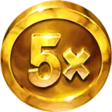 Pirots 2 monēta 5×